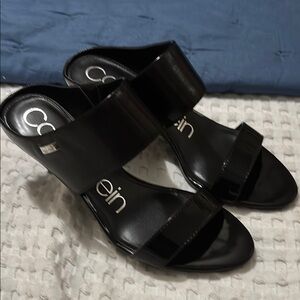 Calvin Klein Women's Black Sandals